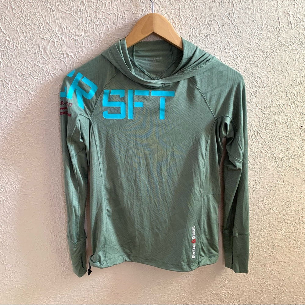 Women’s CrossFit green Hoodie size XS